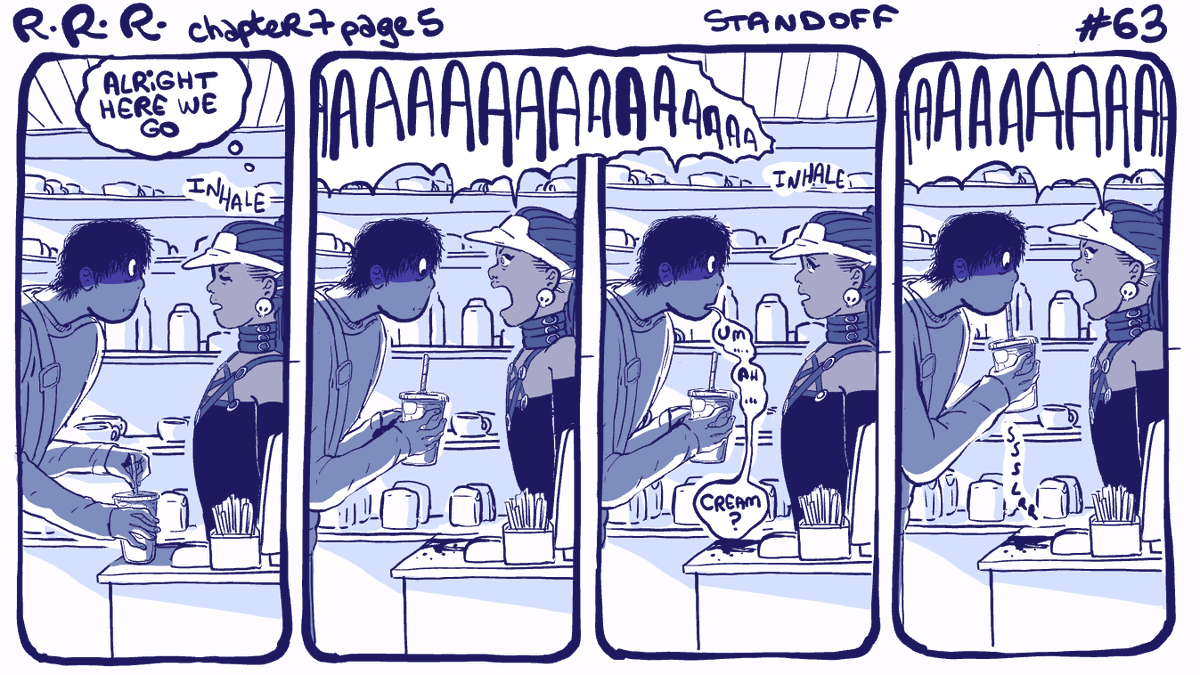 #rodneyRrodney chapter 7 page 5 : standoff. strip 63 