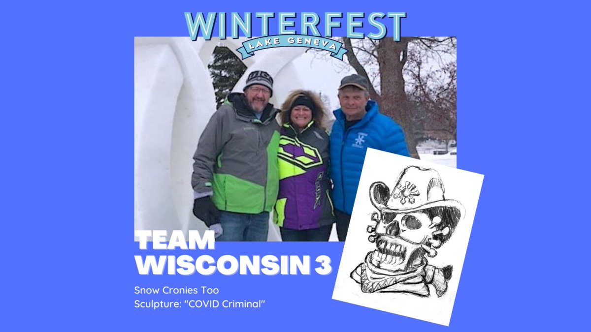 McNabola Law Group partner <a href="/mark_mcnabola/">Mark McNabola</a> is proud to sponsor Team Wisconsin 3 at the 2021 Winterfest, featuring the U.S. National Snow Sculpting Championship. Meet our team: bit.ly/2YukqFZ The event kicks off Feb. 3 in Lake Geneva, Wisconsin. <a href="/mylakegeneva/">VISIT Lake Geneva</a> #WINTERFESTLG