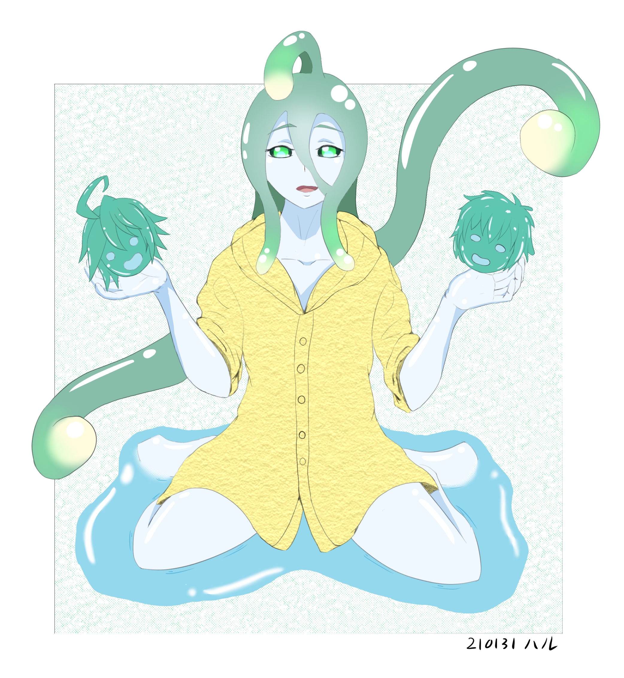 ハル スーお誕生日記念 急ピッチでしたが可愛く描けました スー生誕祭 スー生誕祭21 モンスター娘のいる日常 T Co Ylqx8eempg Twitter