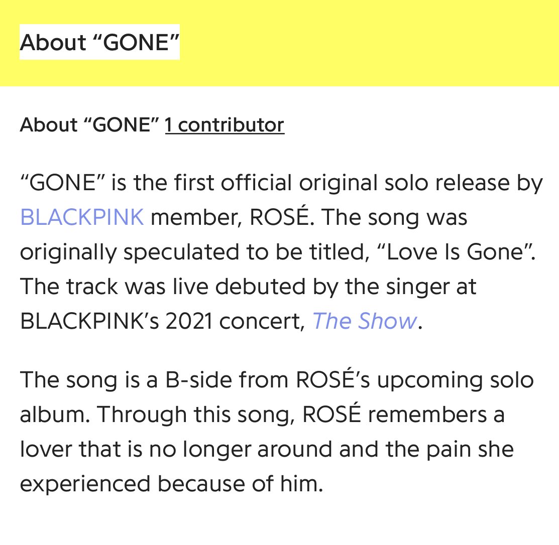 Chaevibe Twitter Gone lyrics by rose (blackpink) is latest english song with music also given by her. chaevibe twitter