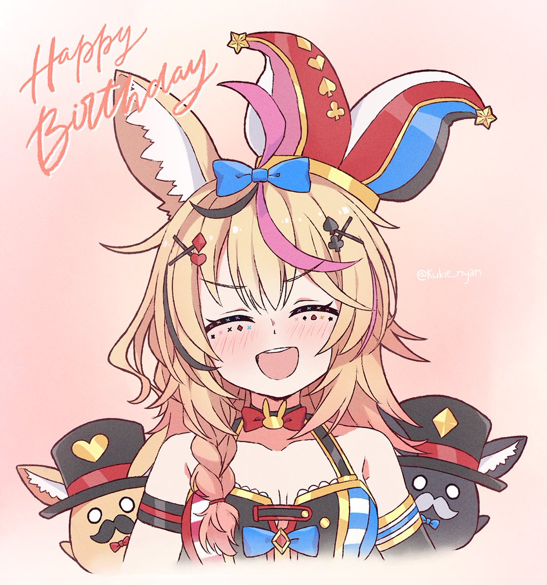 I M A Bit Late Happy Birthday Pol 絵まる Lily Is Asleepのイラスト