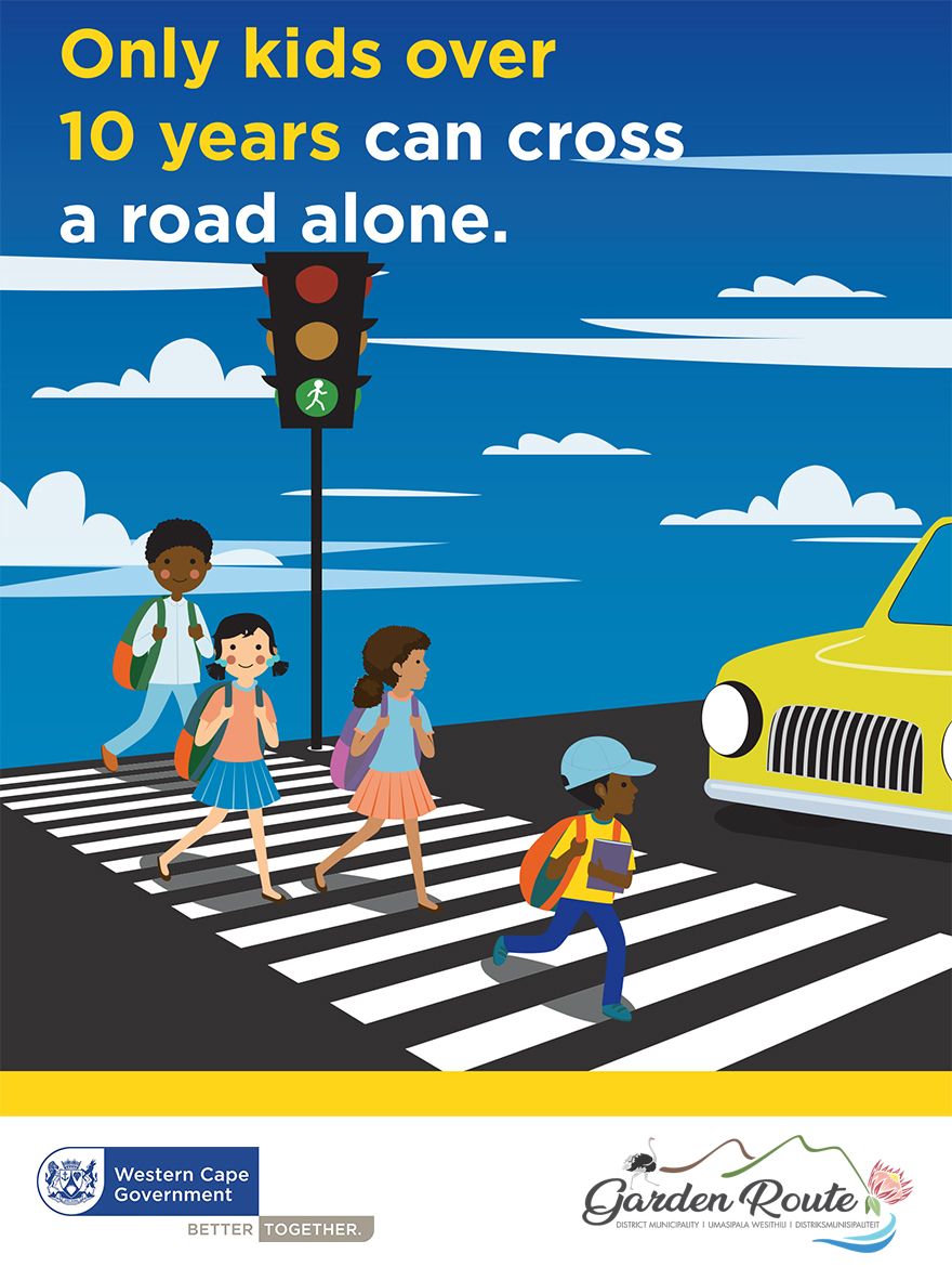 road safety for kids posters