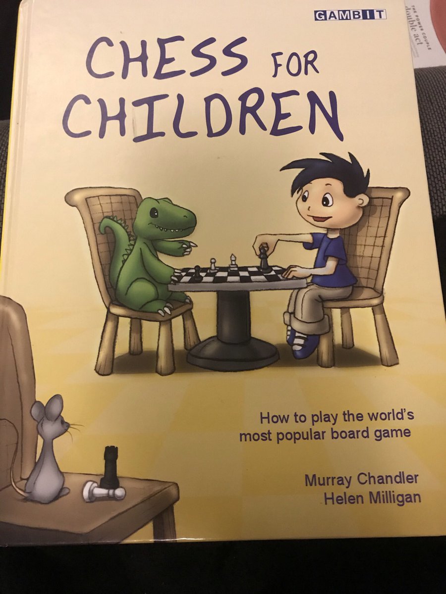 JamesBlakeLobb's tweet photo. Chess for Children by Murray Chandler and Helen Milligan is proving to be a fantastic book for introducing children to chess. These mini games are great for getting started. #ChessForChildren #QueensGambit https://t.co/79U1IKtB6g