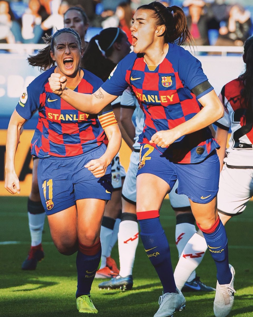 Siempre juntas. Barcelonismo puro.