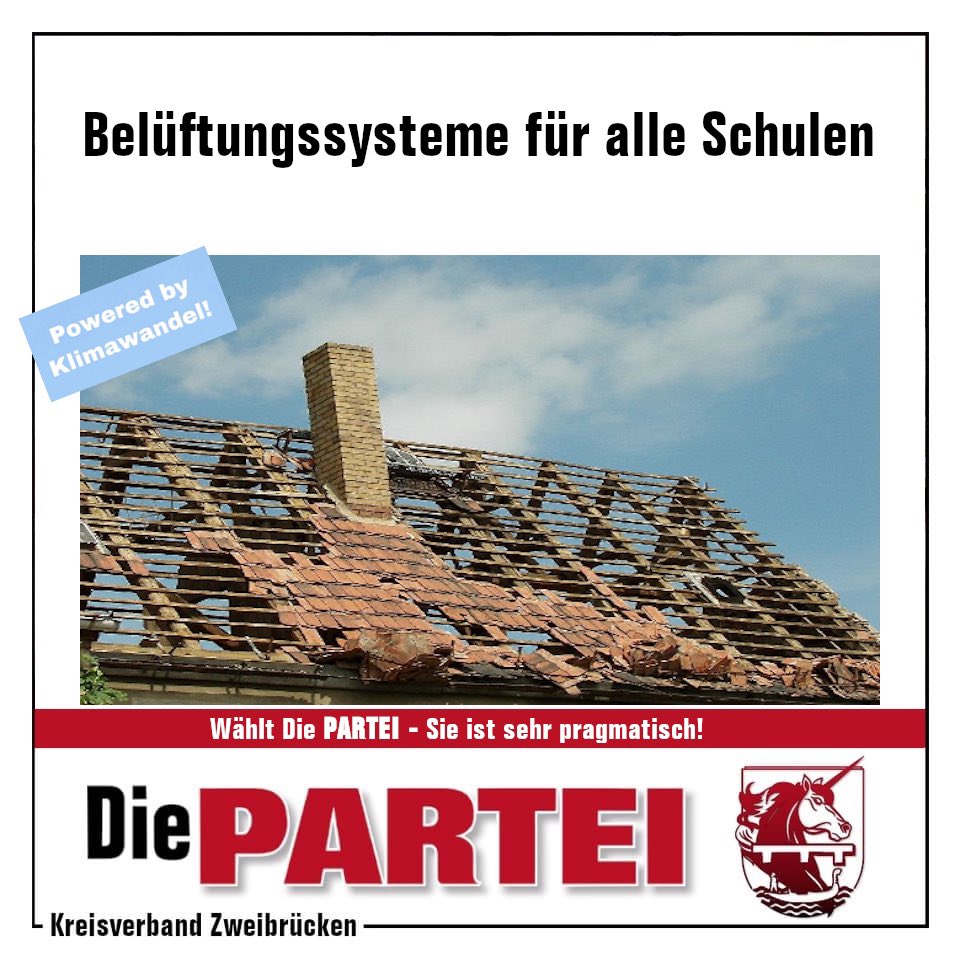 Die Umstände nutzen!
#fckcorona
#fckklimawandel
#ltwrlp
#dieparteizweibruecken