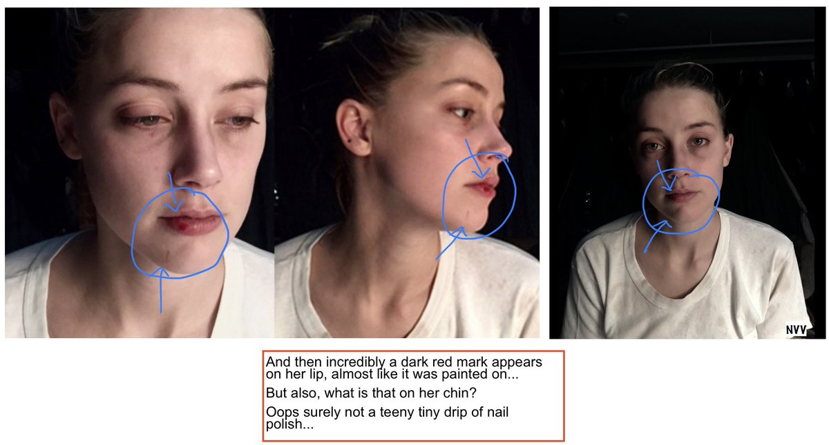 Tiny details‘the devils in the detail’....A thread... #JusticeForJohnnyDepp #AmberHeardIsALiar