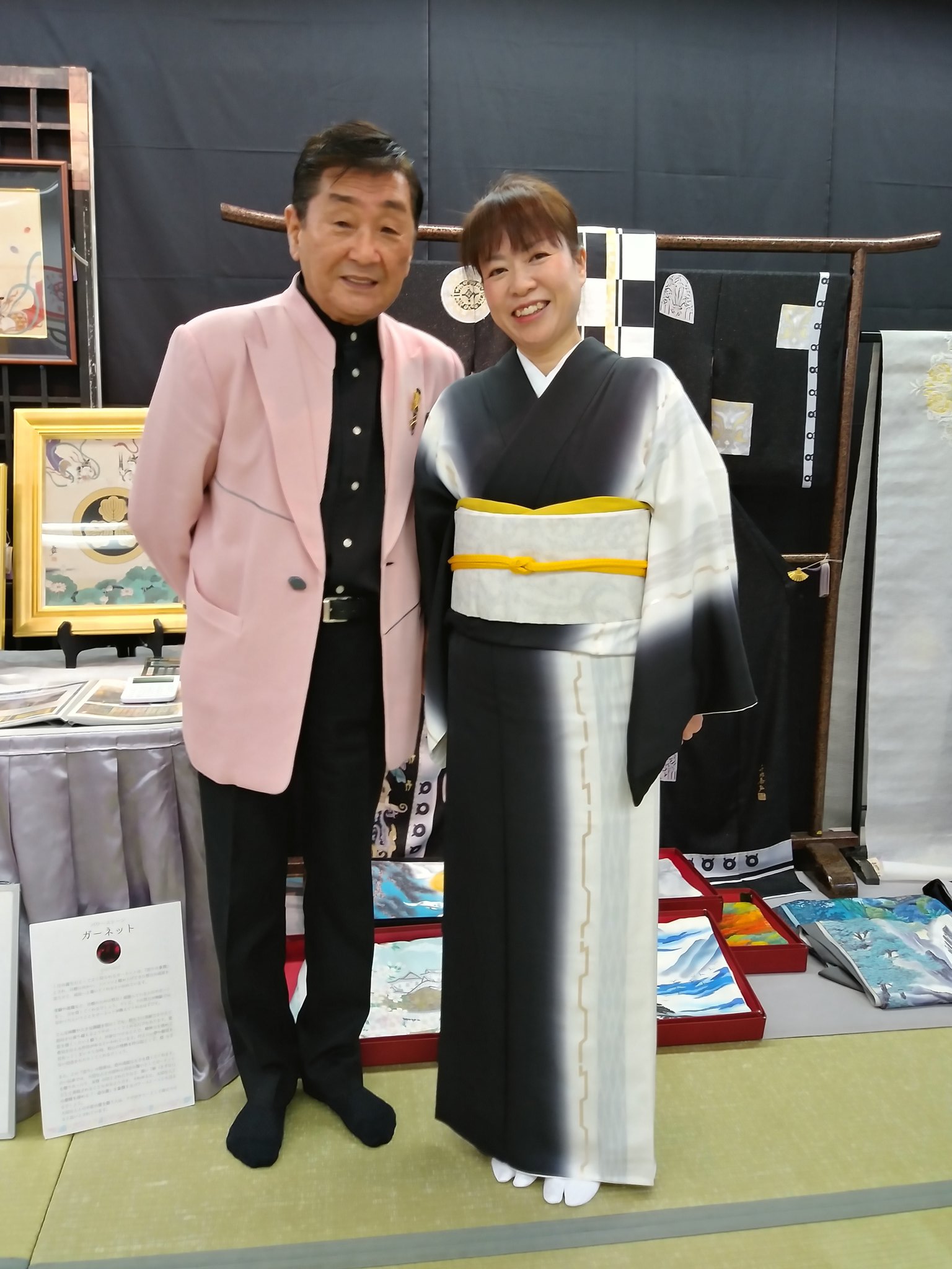 訪問着 千地泰弘 染め分け 華文 訪問着 千地泰弘 染め分け 華文 - メルカリ