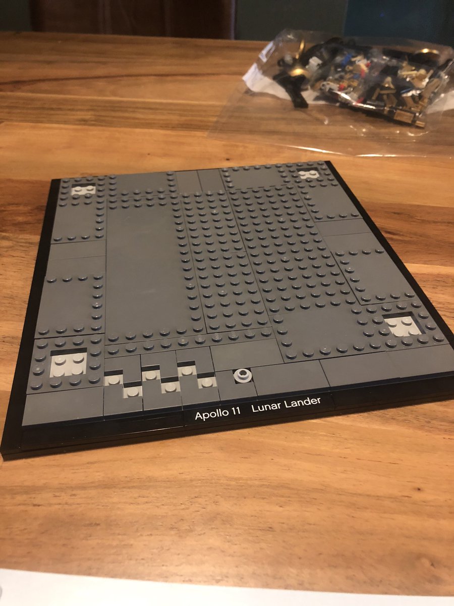 bonner2u's tweet image. Lockdown Lego project #lunarmodule
