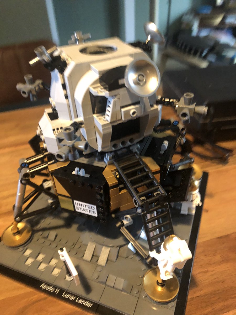 bonner2u's tweet image. Lockdown Lego project #lunarmodule