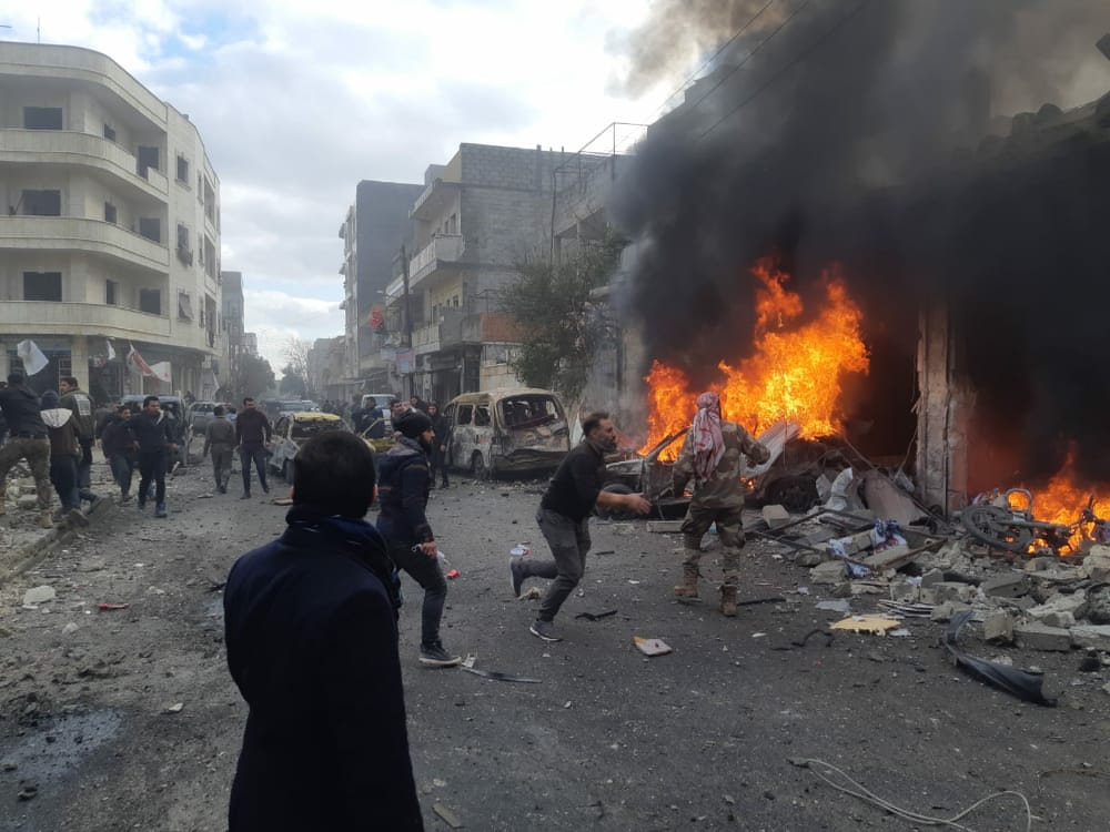 عاجل الان 

مفخخة في مدينة عزاز 

حسبي الله ونعم وكيل