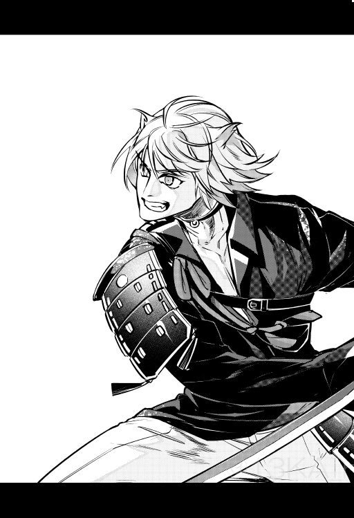 せっかく描いたところ重ねて消えたので個別でもUPしとこ 