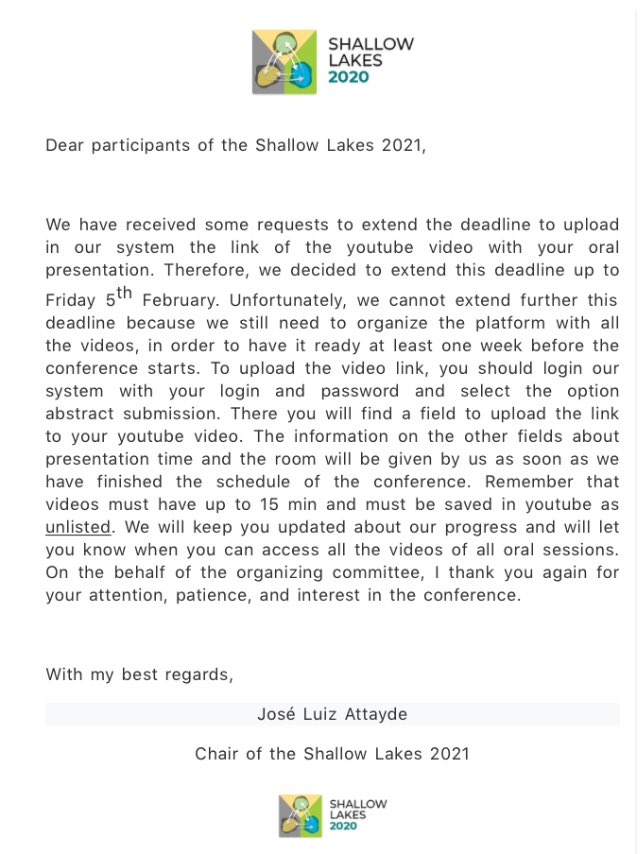 Shallow Lakes tweet media