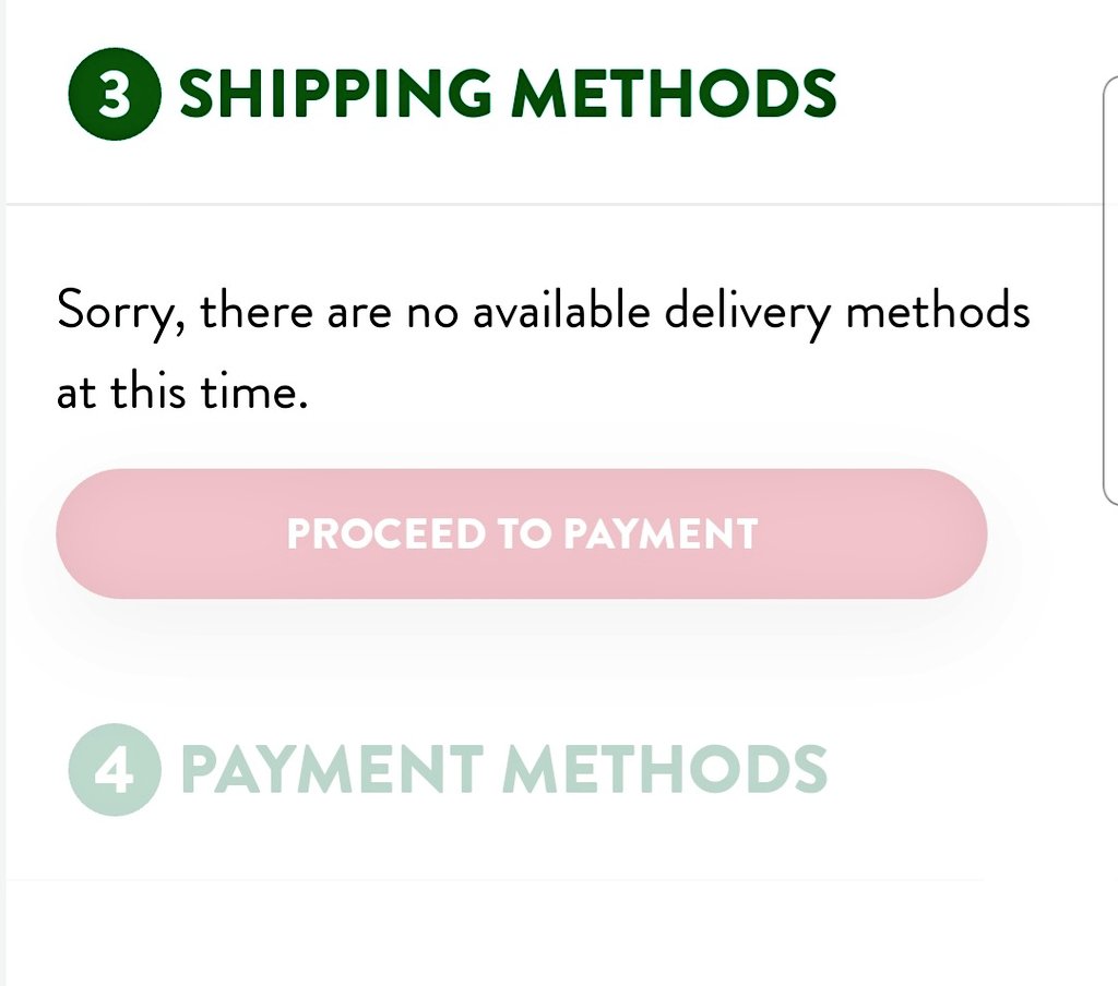 KlarissaDS's tweet photo. @krispykremeUK keep trying to put an order through for home delivery and I keep getting this. Am I missing something? Thank you https://t.co/COQvp3oPRm