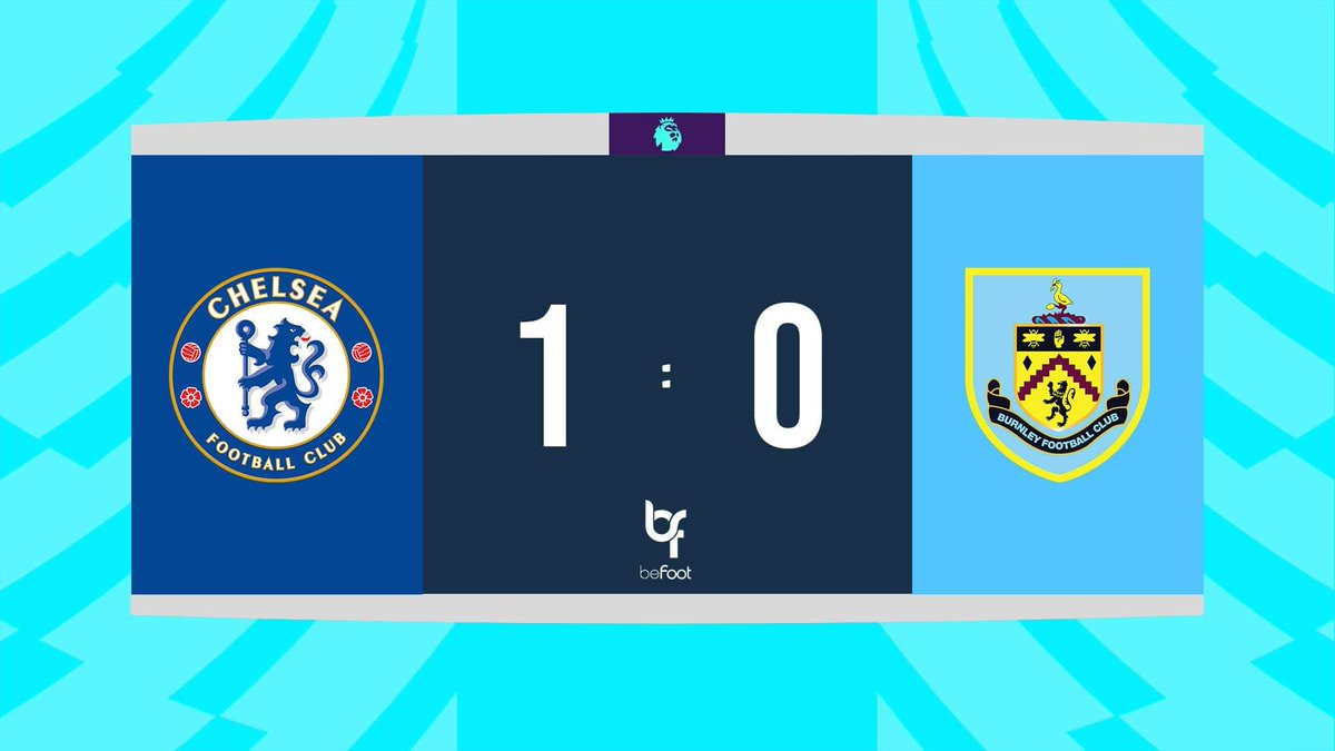 _BeFootball's tweet photo. ⏱ MI-TEMPS !
CHELSEA 🔵 1-0 ⚫ BURNLEY
🇬🇧 #PL | #CHEBURN https://t.co/XQtuyBLNoP