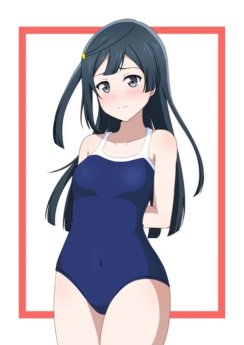 #今月描いた絵を晒そう

スク水まとめ🥰🥰 