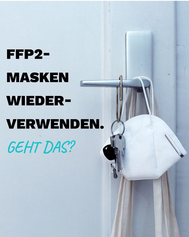 FFP2-Masken wiederverwenden, geht das?

Wir wollen dir gerne vorstellen, was du einerseits für den Geldbeutel, aber auch für die Umwelt tun kannst, um die Masken möglichst sicher wiederverwenden zu können.

zerowasteverein.de/ffp2-masken-wi…

#FFP2 #Corona #ZeroWaste #Pandemie