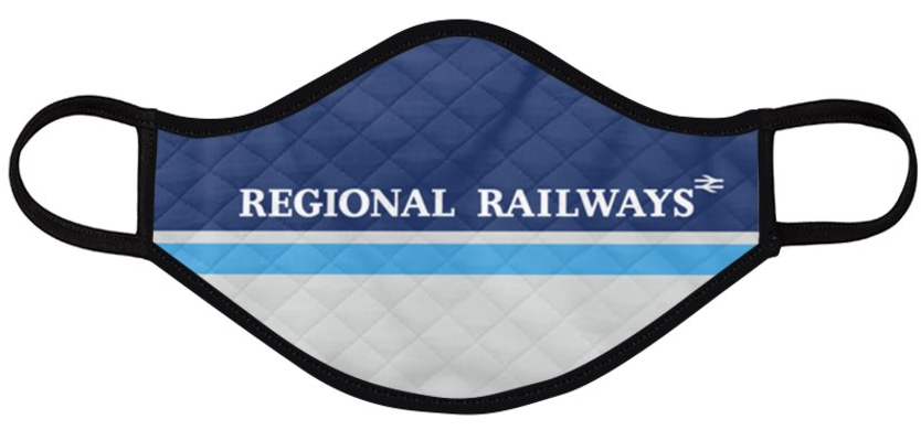 Ontherails2's tweet photo. REGIONAL RAILWAYS
3-ply cotton facemask with elasticated straps
2 in stock (Large)
Price £9.50 + postage
#regionalrailways #trainface #ontherails
https://t.co/utsANxNUXk https://t.co/z7oSqhxv1I