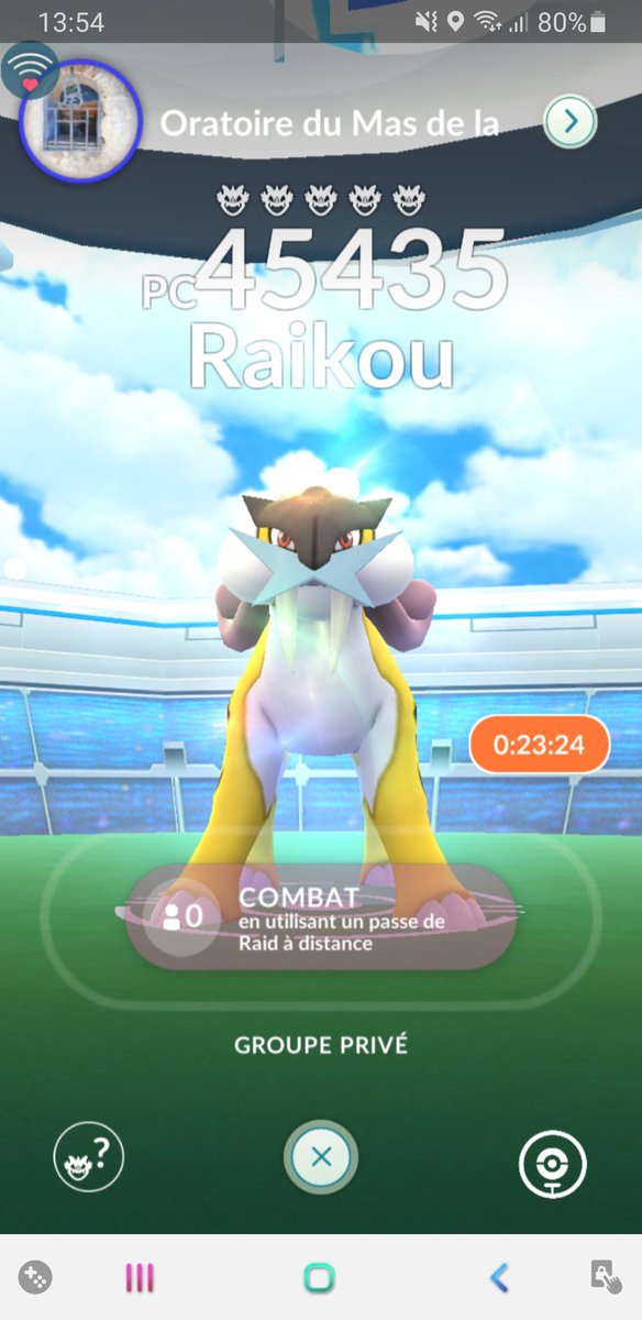 Thomasgodfroy2's tweet photo. #PokemonGoRaids https://t.co/8AKYZgg6PP