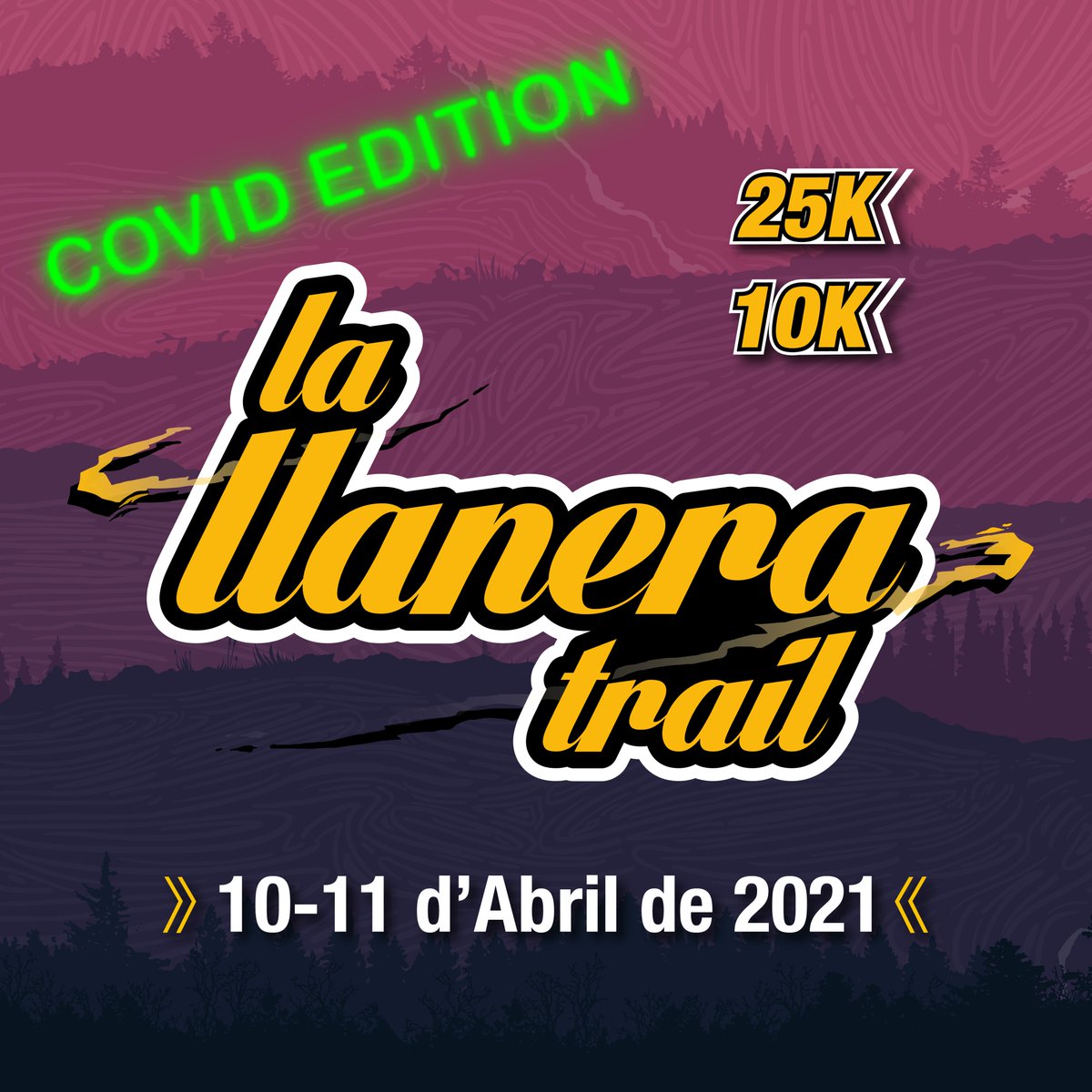 La Covid-19 ens ha posat en aquest escenari i l'edició d'aquest any no es podrà celebrar en el format clàssic.
Ens neguem que Sabadell es quedi sense la seva cursa de muntanya, us esperem el cap de setmana del 10 i 11 d'abril per participar a La Llanera Trail 2021 covid edition.