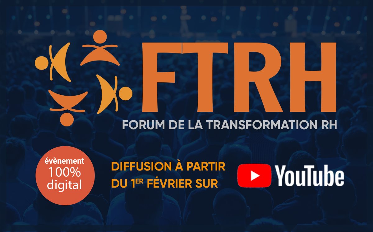 J-1 avant la diffusion du <a href="/FtrhDe/">FTRH-FORUM DE LA TRANSFORMATION RH</a>. Durant tout le mois de février, retrouvez toutes les interventions de nos participants au FTRH - FORUM DE LA TRANSFORMATION RH. Rendez-vous demain, dès 10h pour le mot d'introduction de Raphaelle FRANKLIN sur Info-SocialRH et YouTube