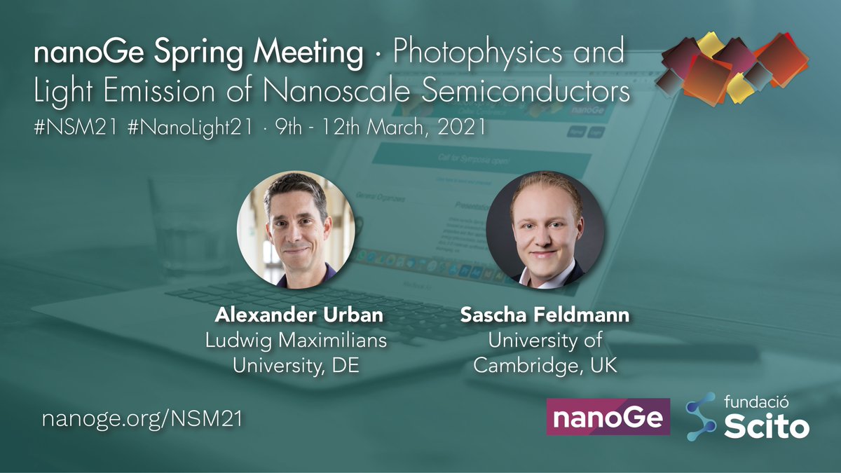 sascha_feldmann's tweet photo. Abstract deadline approaching! Working on light emission? Join along with excellent invited speakers at the @nanoGe_Conf Spring Meeting! https://t.co/FL5GJMPQfg https://t.co/GWMHCi7gem