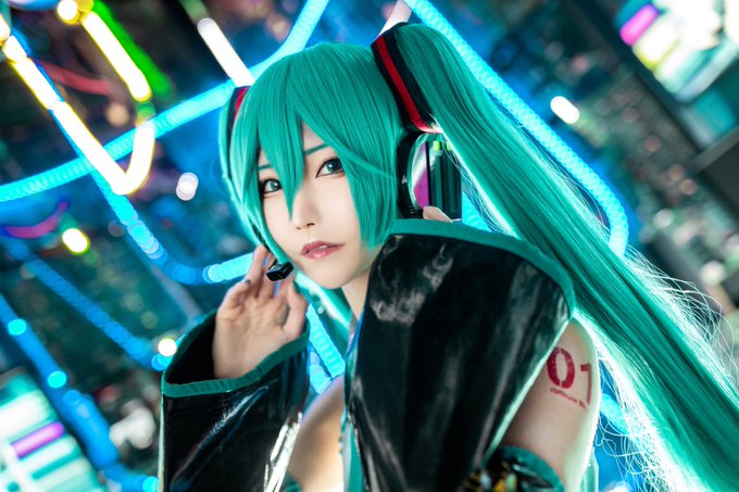 コスプレイヤーしらゆき（しらゆきミク）のTwitter画像12