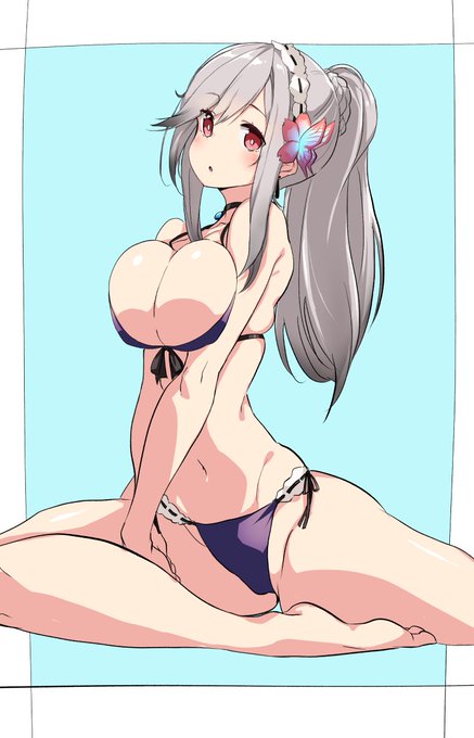 お題箱:アズレンの水着ダンケルク 