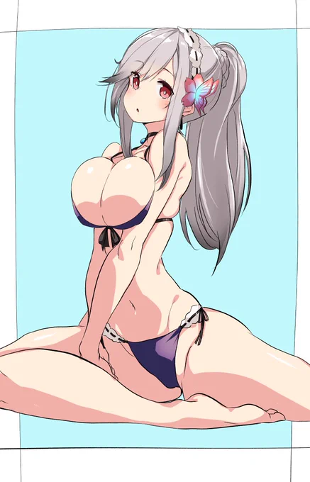 お題箱:アズレンの水着ダンケルク 