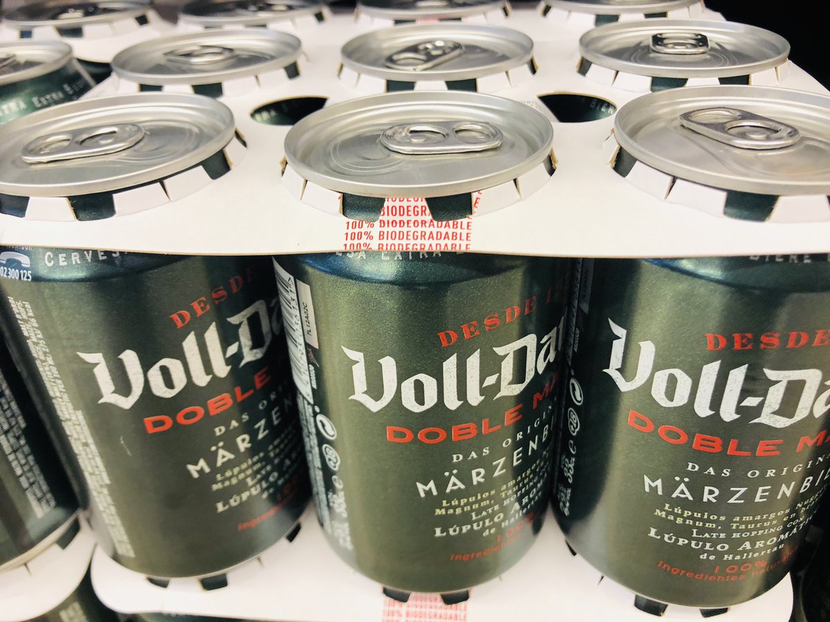 PEFC_Catalunya's tweet photo. @EstrellaDammCat elimina ja les anelles de plàstic amb el #latcub de cartó certificat #PEFC per a totes les seves marques @xibeca_damm @volldamm i #BockDamm 

#Sostenibilitat
#CompraResponsable https://t.co/bWql1iLD3C