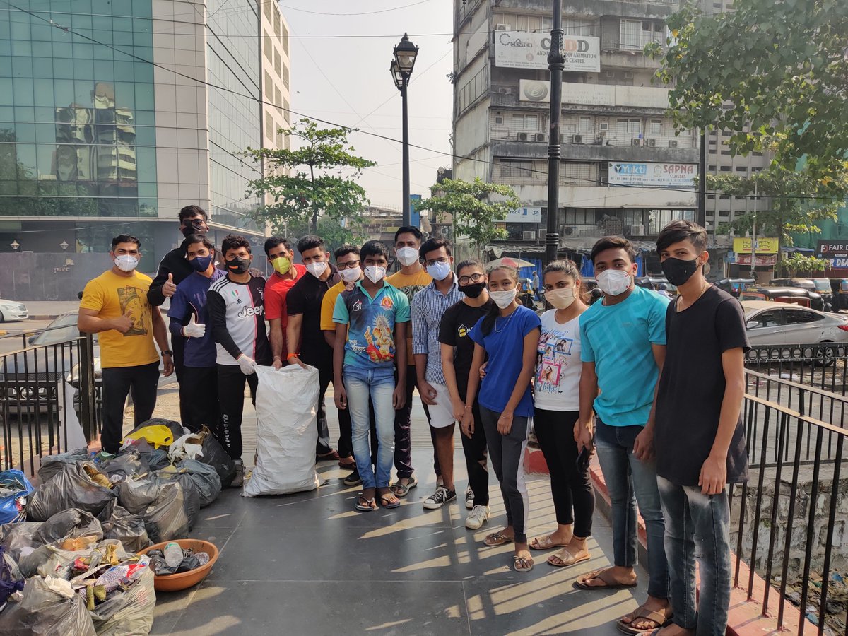 SanketJalgaonk3's tweet photo. A big thank you to #TeamCleanSweeps for giving your precious time to Clean our Environment...

@mybmcWardHW for Helping us...

We Pledge to Clean our Mother Earth...!!

#MajhiVasundhara #teamAUT #CleanSweeps #ilovemumbai #gogreenyuva https://t.co/J8CywAJ6C1