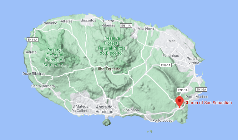  Over in Terceira, there are lots of gorgeous churches in Angra do Heroísmo – it’s a UNESCO World Heritage Site – but I’ve been smitten by the 15th century São Sebastião church, which mixes Gothic and Manueline styles, in the village of São Sebastião.