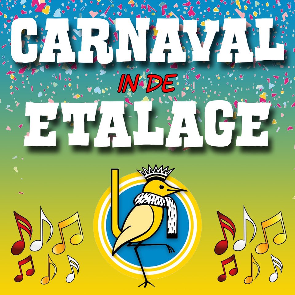 In het centrum van Oldenzaal zijn etalages Carnavalesk ingericht en voorzien van quizvragen. Het is leuk om de route langs de etalages te lopen en de vragen gelijktijdig te beantwoorden, vergeet hierbij niet de actuele corona maatregelen in acht te nemen. #kanookvanuitdeluiestoel