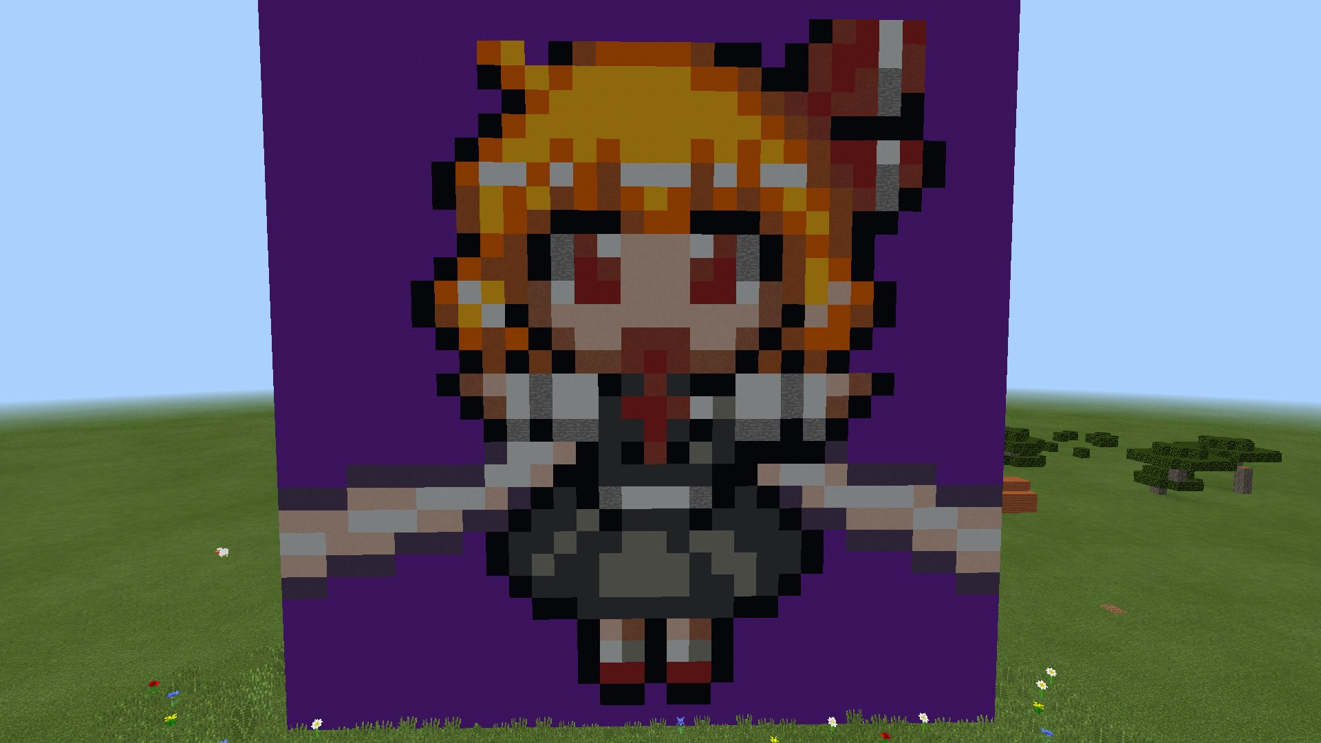 Gfc Neru マイクラ 東方 ルーミア 東方ドット マインクラフトでルーミア作ってみた T Co Vf3zjuboqn Twitter