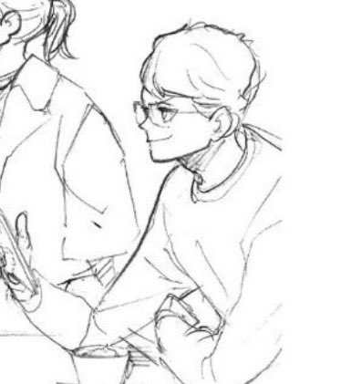 his smirk 