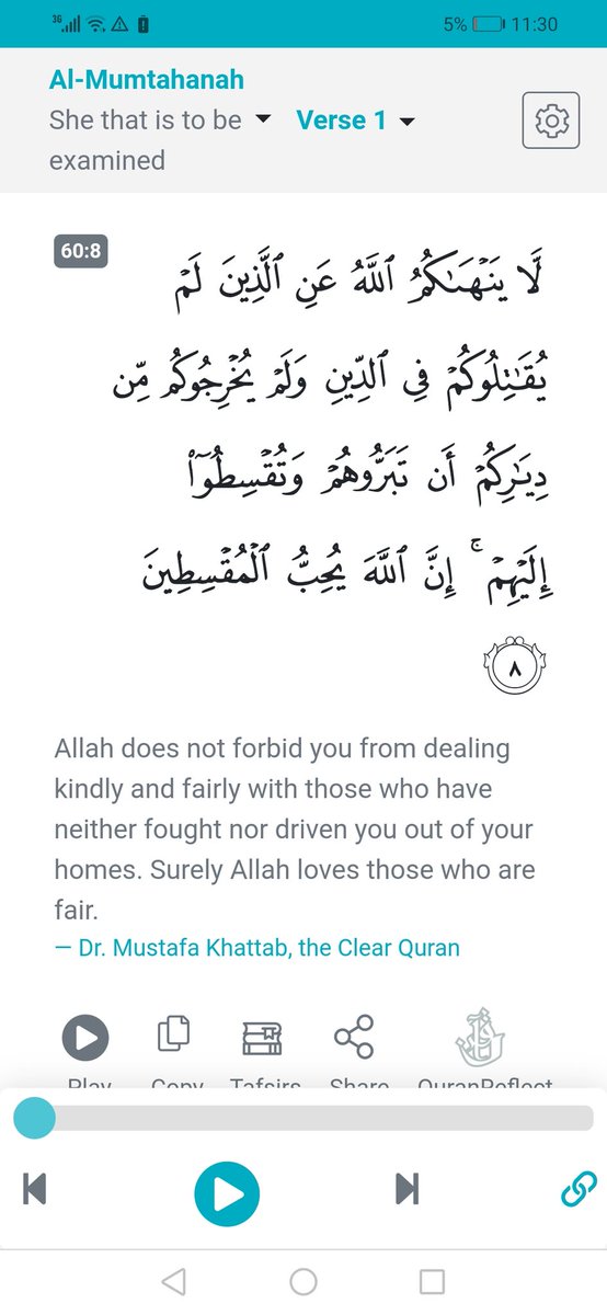 Chapter 60:8 allah does allow us to be kind to those who do not fight against the mulsims