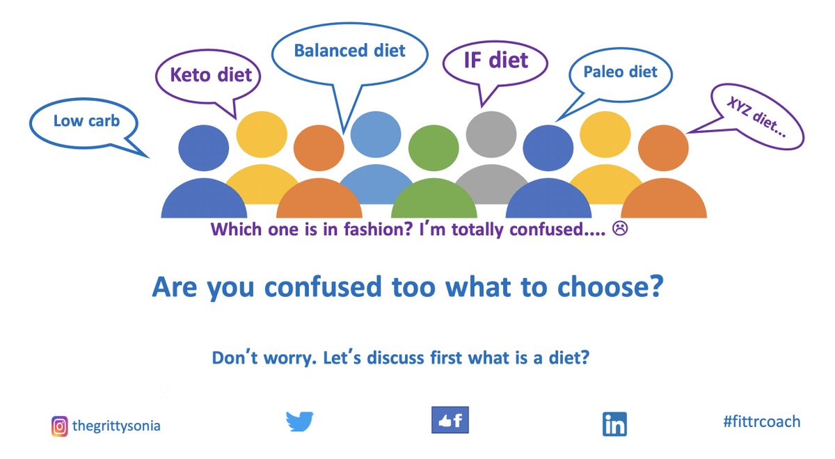 thegrittysonia's tweet photo. "Dieting" is 1 of the most abused and misunderstood term when it comes 2 fitness. I've tried 2 break d myths & facts when it comes to dieting.
#fittrcoach #healthyeating #health #diet #fittr #fittrmom #nutrition #myths #Facts #dieting #fitness #stayfitwithgrittysonia https://t.co/2g7WIXJrco