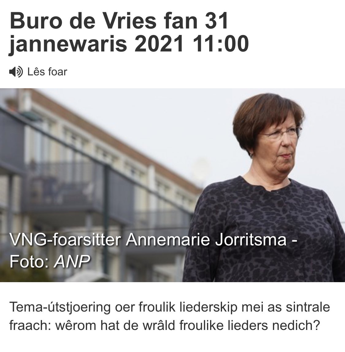 wijmenga_cisca's tweet photo. Op weg naar Leeuwarden voor een rondetafel gesprek met Annemarie Jorritsma en Jolanda Holwerda over vrouwelijk leiderschap #BuroDeVries @OmropFryslan Een behoorlijke uitdaging als het gesprek in het Fries gaat 😉 https://t.co/wopt9ZBwZo