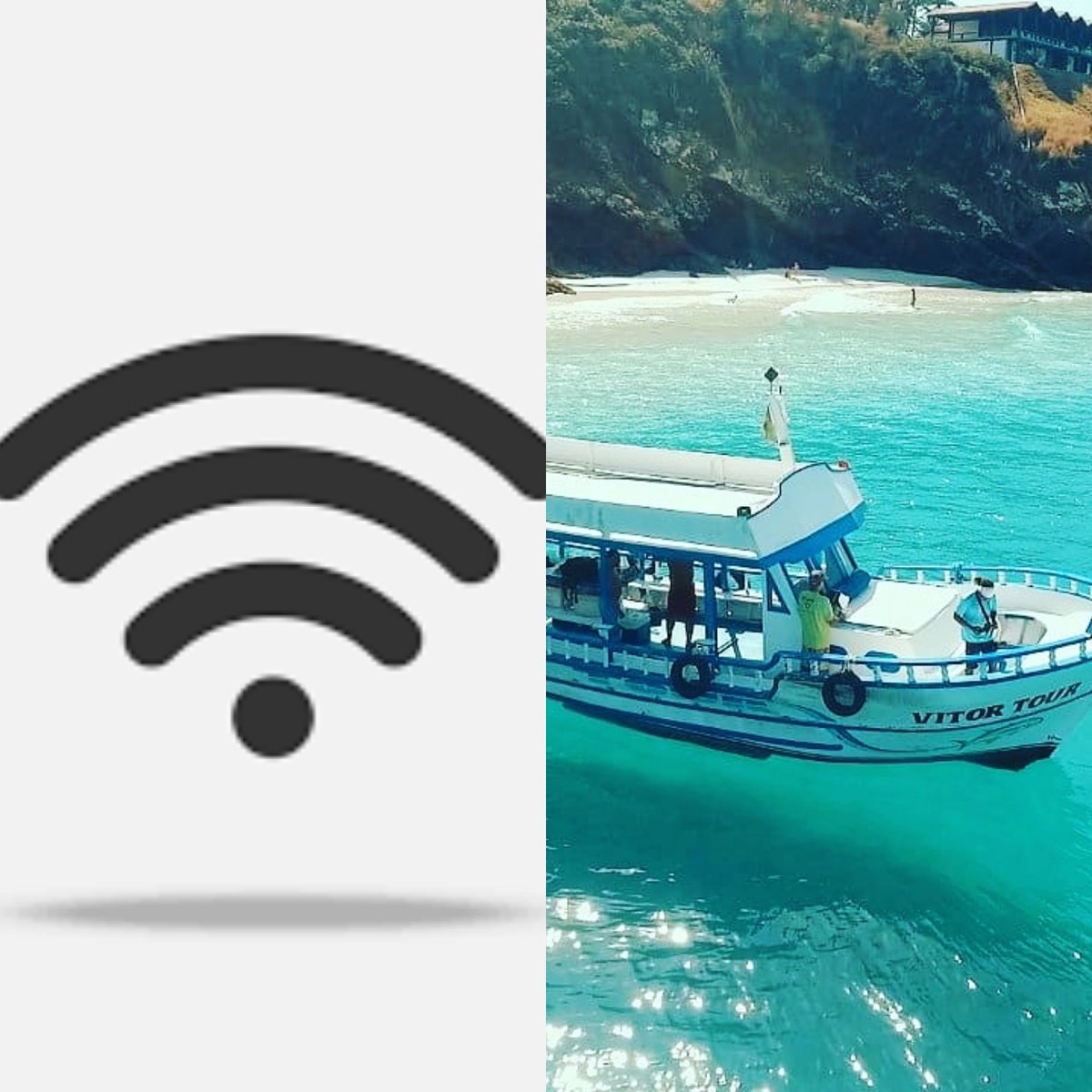 PasseioDe's tweet photo. Novidade!!! Agora temos Wi-Fi gratuita pro nossos clientes assim como aceitaremos cartões de crédito e débito no embarcação 😊🙏 https://t.co/urIVwQ4THd