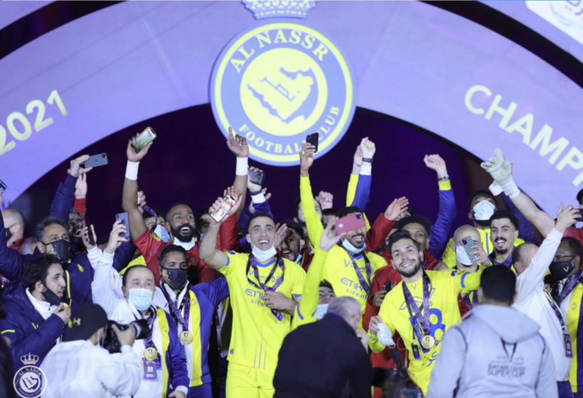 MC_NajranFC's tweet photo. 🎊 تهانينا لنادي النصر @AlNassrFC بمناسبة حصوله على #كأس_السوبر_السعودي 2021 م . https://t.co/0uvy5RkhrU
