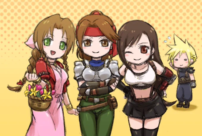 24周年おめでとうございます???
過去絵のらくがきばっかりでFF7以外も混ざってすまんけどこっそり上げます…?
リメイク続き待ってます…! 
