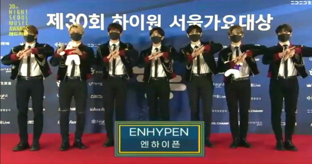 sunoodaebak's tweet photo. Goodluck to @ENHYPEN_members! ☝🏻 #ENHYPENon30thSMA https://t.co/5fsO7pxbM6