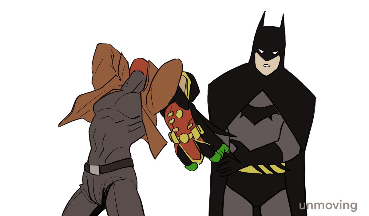 Unmoving5's tweet photo. You can’t escape.
 #batfam #dickgrayson #jasontodd #timdrake #damianwayne https://t.co/dNX1SzMl7T