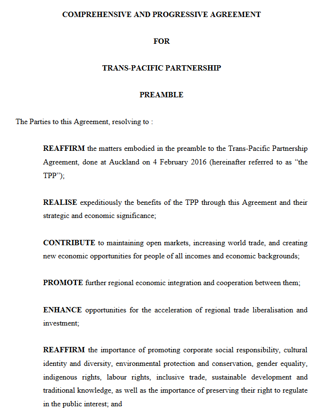 The UK is starting talks to join the Comprehensive and Progressive Agreement for Trans-Pacific Partnership ( #CPTPP)One way of finding out what it is: look at the text.Here goes.It doesn’t have a Secretariat so the text is published by each govt. Google “CPTPP text”1/13