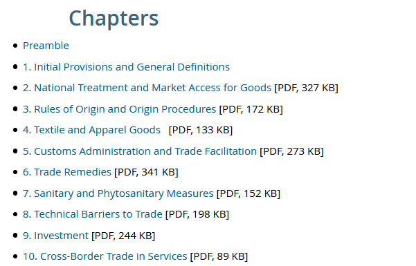 New Zealand is a good place to start. It has the text by chapter, 30 of them:  https://www.mfat.govt.nz/en/trade/free-trade-agreements/free-trade-agreements-in-force/cptpp/comprehensive-and-progressive-agreement-for-trans-pacific-partnership-text-and-resources/(Canada has summaries by chapter:  https://www.international.gc.ca/trade-commerce/trade-agreements-accords-commerciaux/agr-acc/cptpp-ptpgp/chapter_summaries-sommaires_chapitres.aspx?lang=eng) #CPTPP2/13