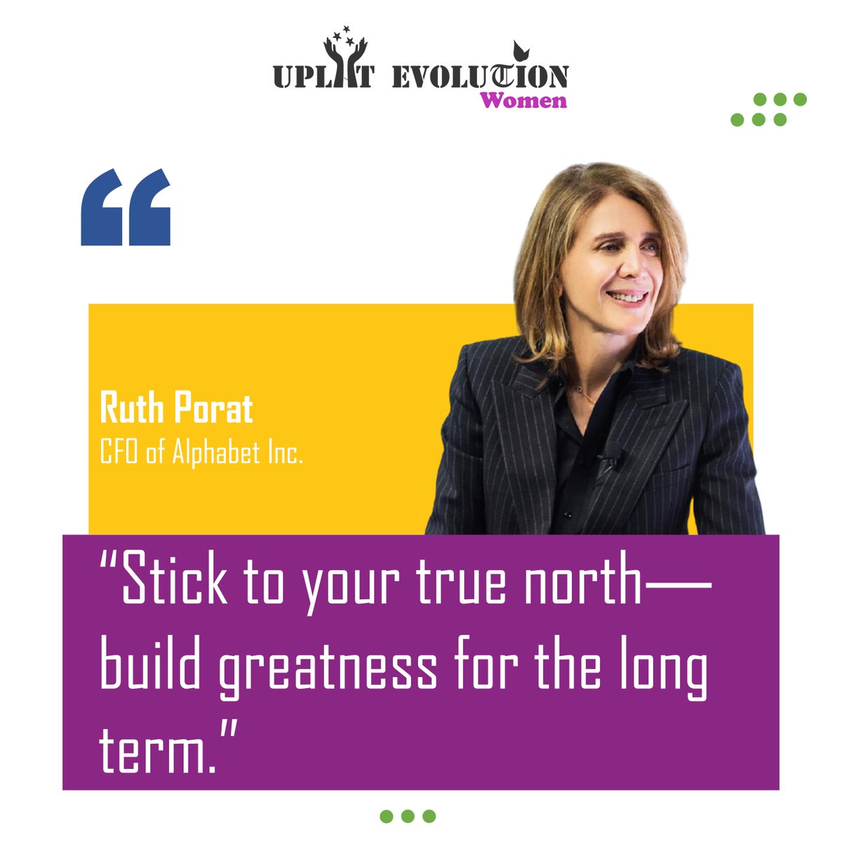 upliftevolution's tweet photo. “Stick to your true north― build greatness for the long term.” 
- Ruth Porat
.
#upliftevolution #Clothingbrand #brand #Queen #trendy #comingsoon #staytuned #followus https://t.co/S5Vp5KiGvF