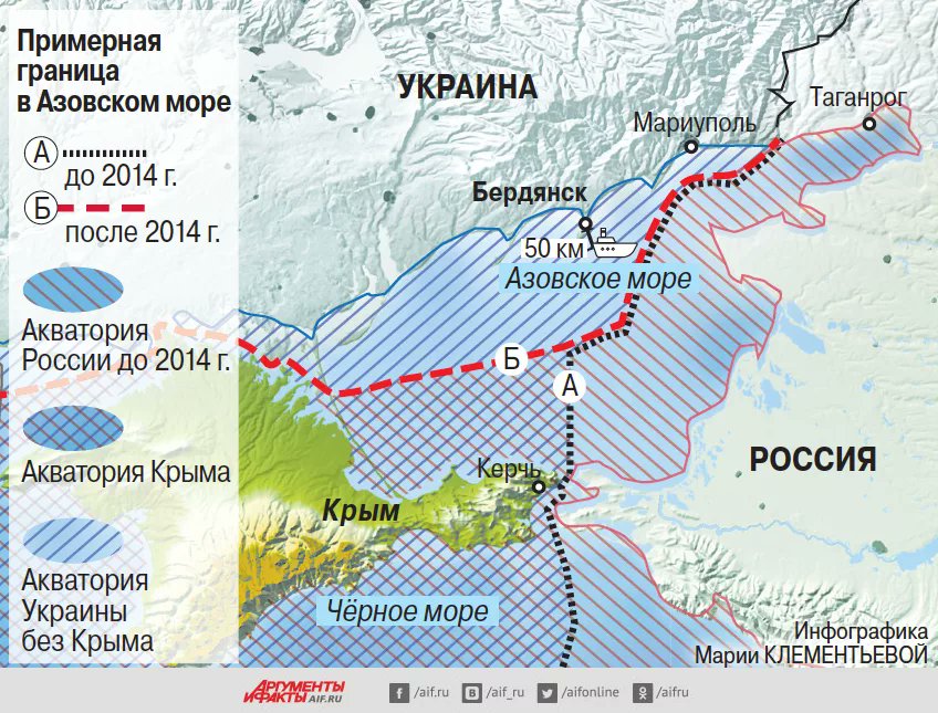 Как проходит граница украины