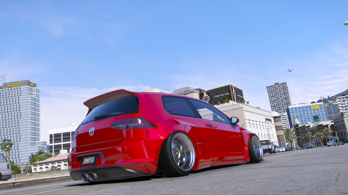Just_Rik0's tweet photo. #GTAV #GTAVMOD #GTAOnline #GTAPhotographers #GTAVPC #GTAMODS  #VW #Volskwagen #GOLF #MK7 #PANDEM #ROCKETBUNNY #WIDEBODY #STANCEENCORE #STANCENATION #FOURTHCORE #STANCEWARS #CAMBERGANG #STANCEWHORES #BADLUCKCREW https://t.co/TC7agxCEOJ