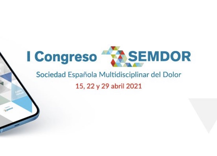 Cosquigollas's tweet photo. Los próximos 15-22 y 29 de Abril del 2021 se realizará el I Congreso @SEMDOR2 - Sociedad Española Multidisciplinar del #Dolor https://t.co/1NQxoWBvFO