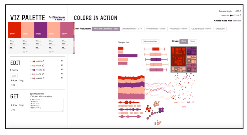 tmrhyne's tweet photo. #AlbersloC Color Faces -> into Viz Palette  #Elijah_Meeks #DataToViz #IEEEVIS #dataviz #infovis #colortheory #VisualAnalytics #color  #siggraph #IEEECGA #DurhamCountyLib #AdobeCreative #sigchi #Colourlovers #Albers_Lucy #colourlovers #pantonestudio https://t.co/VV0UU4D2e1