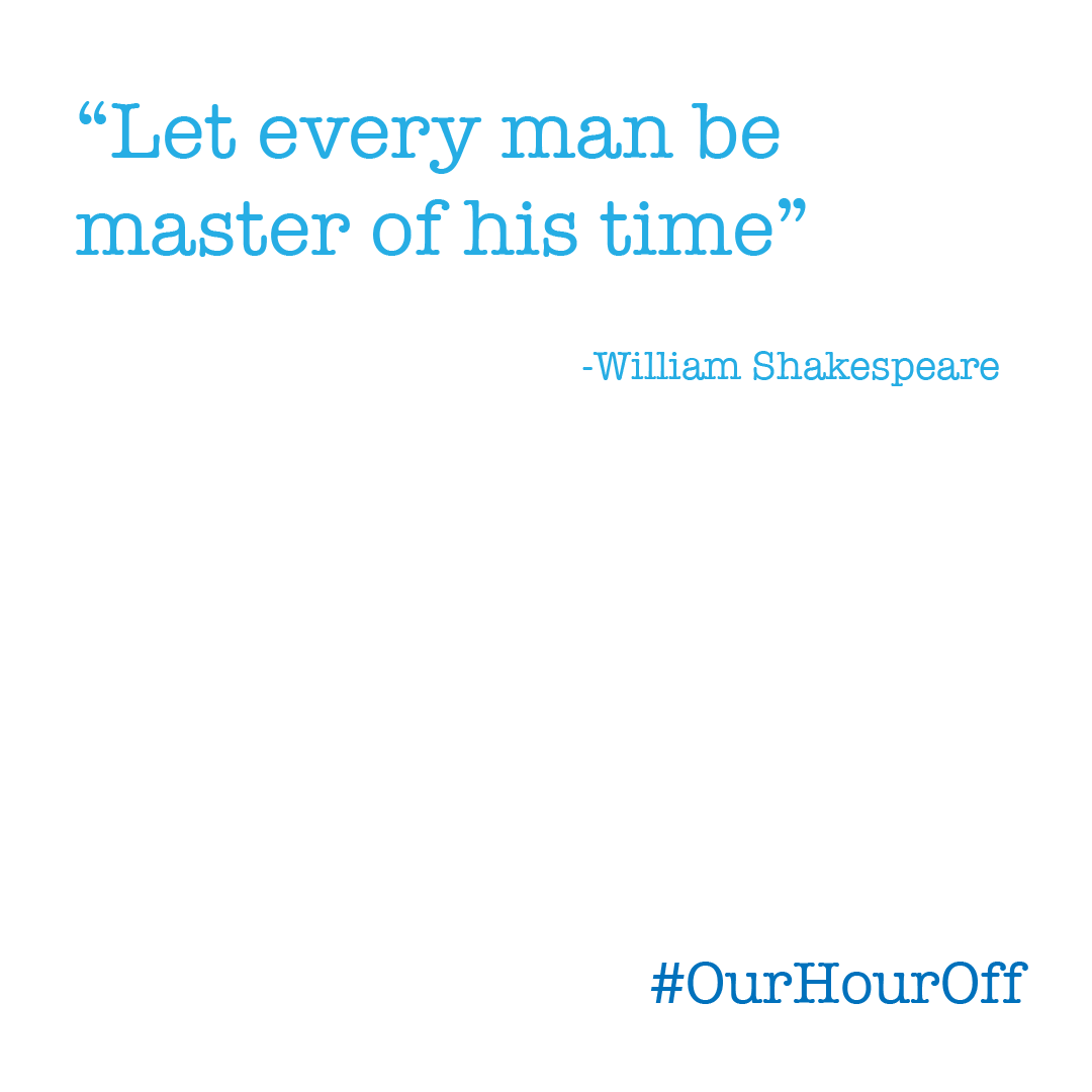 OurHourOff's tweet image. A little Shakespeare on a Sunday to remind us that today really is THE day to plan the week ahead. We find that good habits never just happen, we need to prioritise them. Write down what you need to do to feel good and make it happen 💪